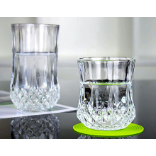 Transparent crystal whisky glass/stemless wine glass/lead free whisky glass